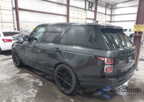 2019 Land Rover Range Rover 3.0L V6 Supercharged Hse z USA, uszkodzony, nr VIN SALGS2SV7KA567082